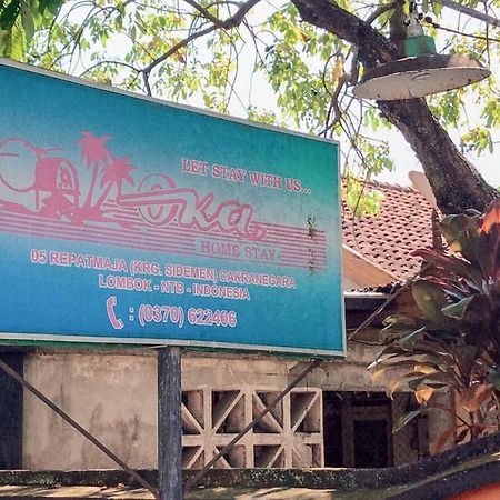 Oka Homestay Mitra Reddoorz Mataram Exterior foto